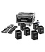Beamz BBP62 accu uplight 6 stuks in flightcase