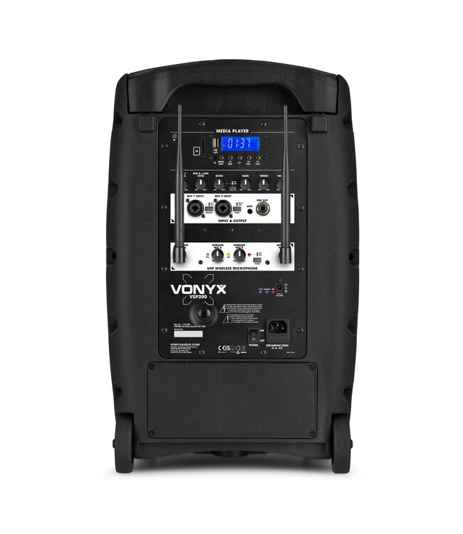 Vonyx VSP200 draagbare speaker met bluetooth