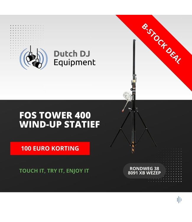 FOS B-stock FOS Tower 400 Windup stand