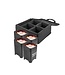 Beamz BBP96 Uplight set 4x met tas