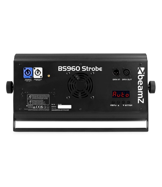 Beamz BS960 led stroboscoop RGBW