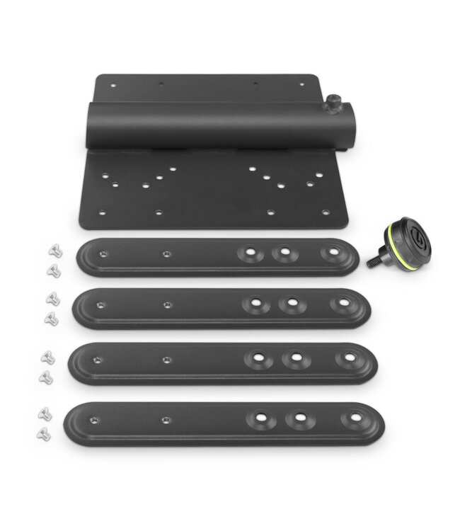 Gravity SA VESA 1 TV monitor pole mount