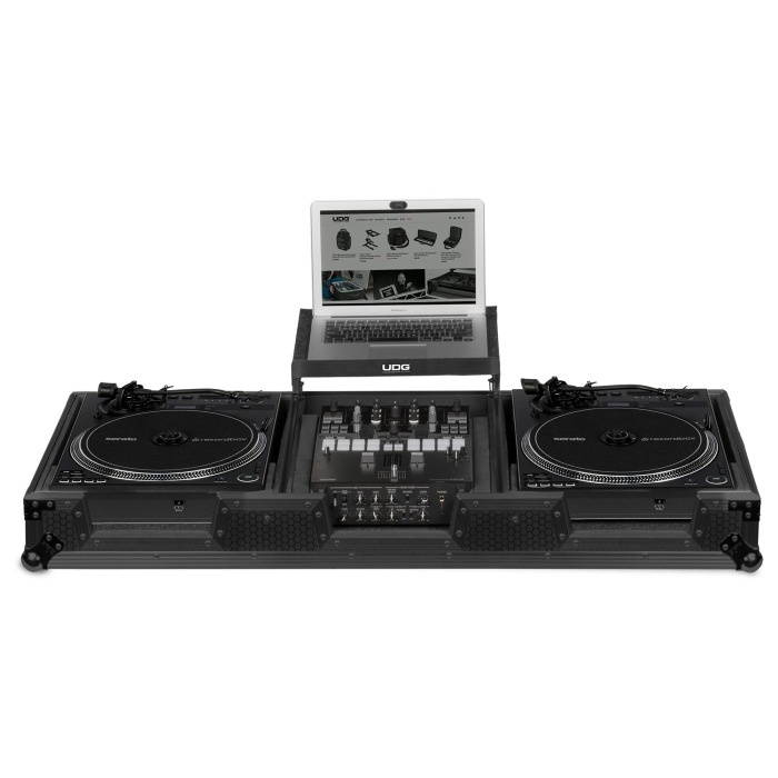 UDG Ultimate Flight Case Set draaitafel met mixer
