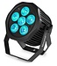 Beamz set 6x WBP612IP accu buiten spots met flightcase. Laatste voorraad op = op!