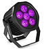 Beamz set 6x WBP612IP accu buiten spots met flightcase. Laatste voorraad op = op!