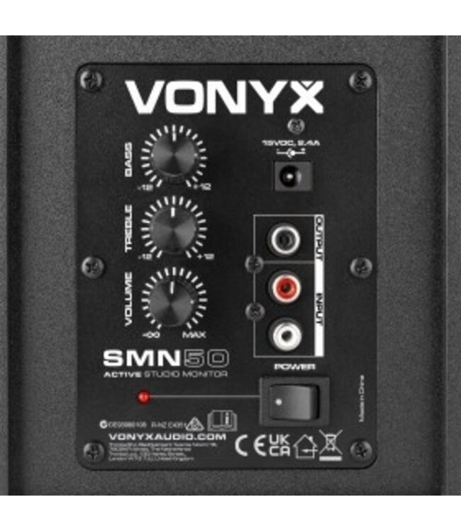 Vonyx SMN50B actieve studio monitor speakers