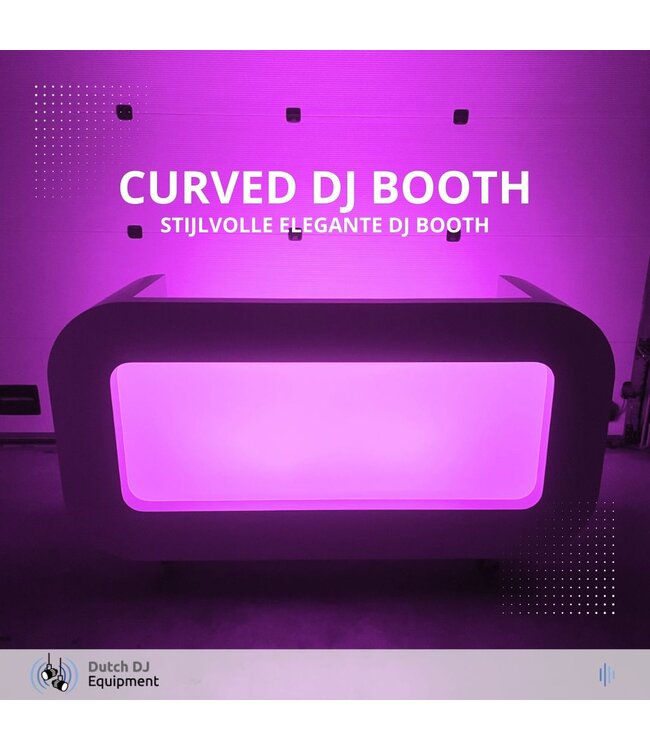 DDEQ High value exclusive Curved DJ booth
