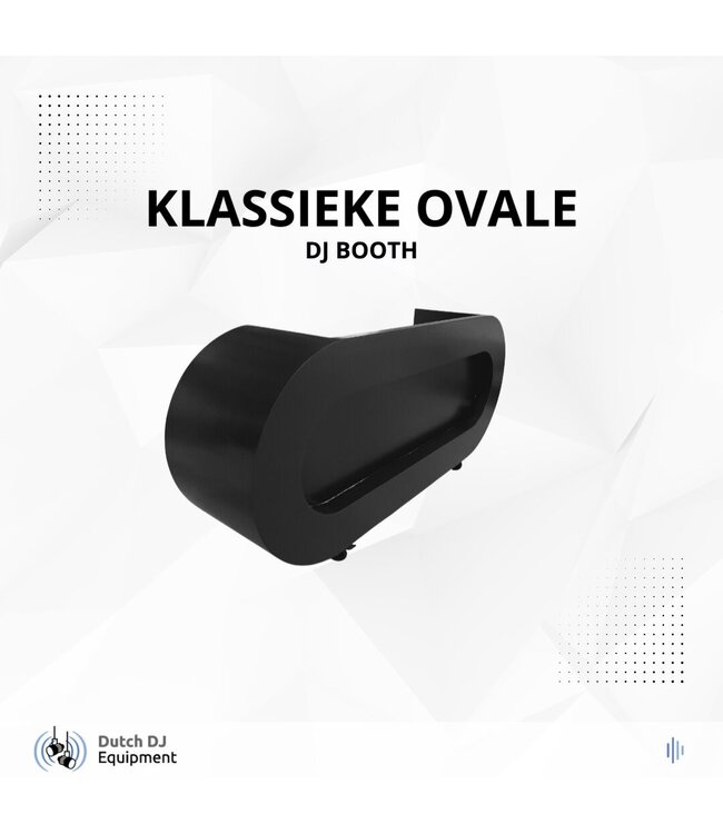 DDEQ High value exclusive klassieke ovale DJ booth
