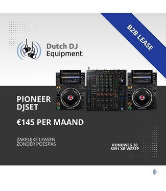 Pioneer Pioneer DJset 2x CDJ3000 DJM A9 B2B lease