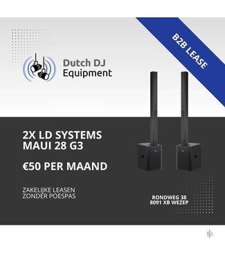 LD Systems 2x LD Systems MAUI® 28 G3 B2B lease