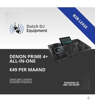 Denon DJ Denon Prime 4+ all-in-one DJcontroller B2B lease