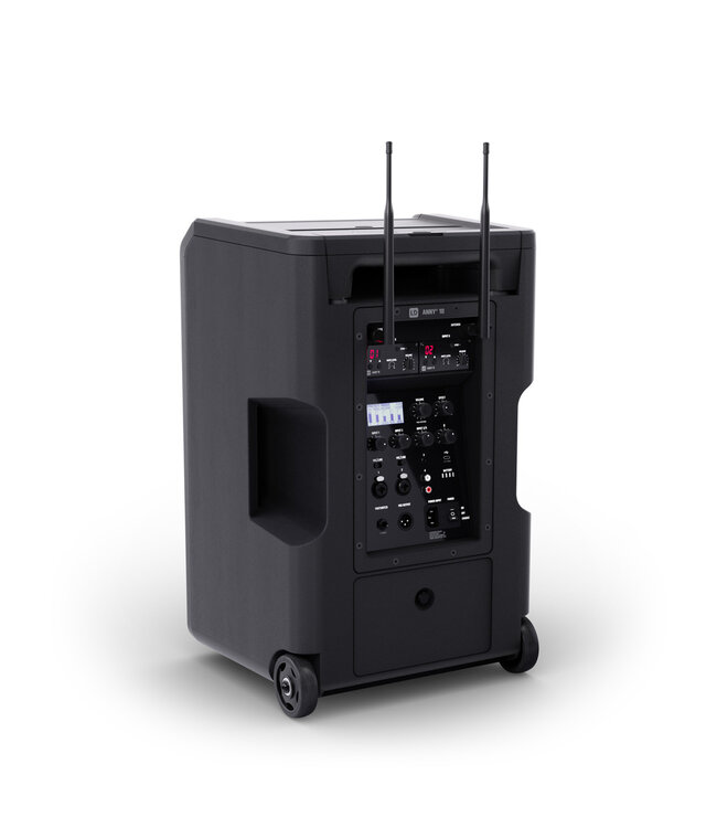 LD Systems ANNY® 10 HHD 2 accu speaker met bluetooth en 2x wireless microfoon
