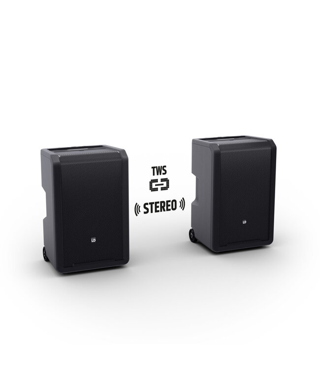 LD Systems ANNY® 10 HHD accu speaker met wireless microfoon