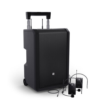 LD Systems ANNY® 10 BPH 2 accu speaker met bluetooth en 2x headset
