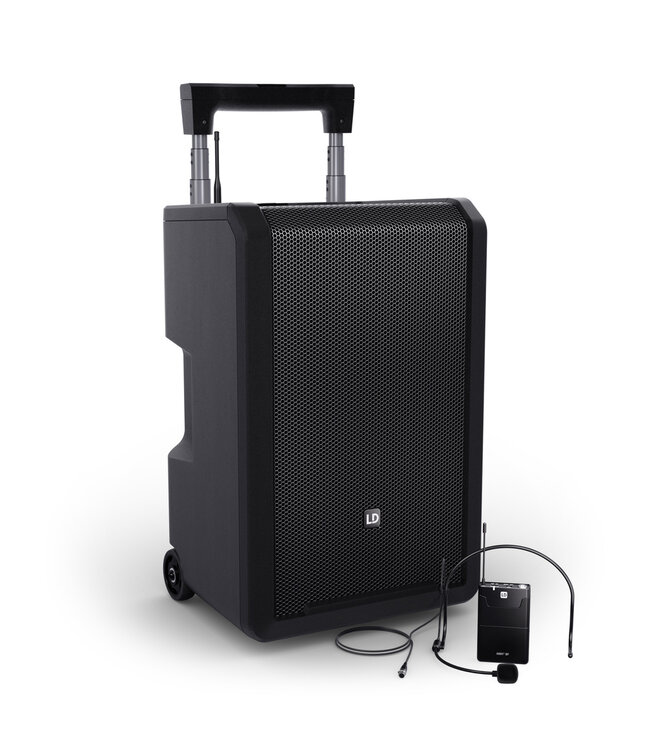 LD Systems ANNY® 10 BPH accu speaker met bluetooth en 1x headset