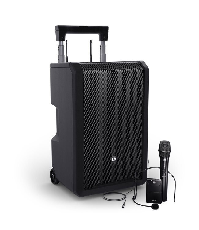 LD Systems ANNY® 10 HBH x head/bodypack + 1x wireless microfoon
