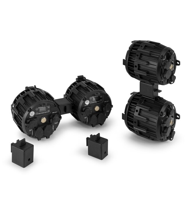 Beamz 8x blinder neutron DOT 60W  in case