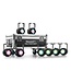 Beamz 8x  blinder neutron DOT 60W  in case