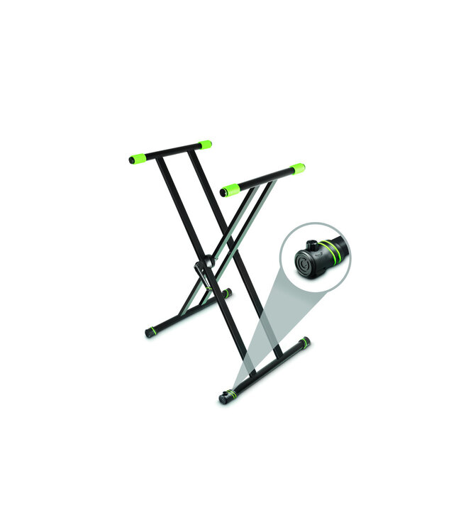 KSX 2 RD SET 2 DJ stand met laptop statief