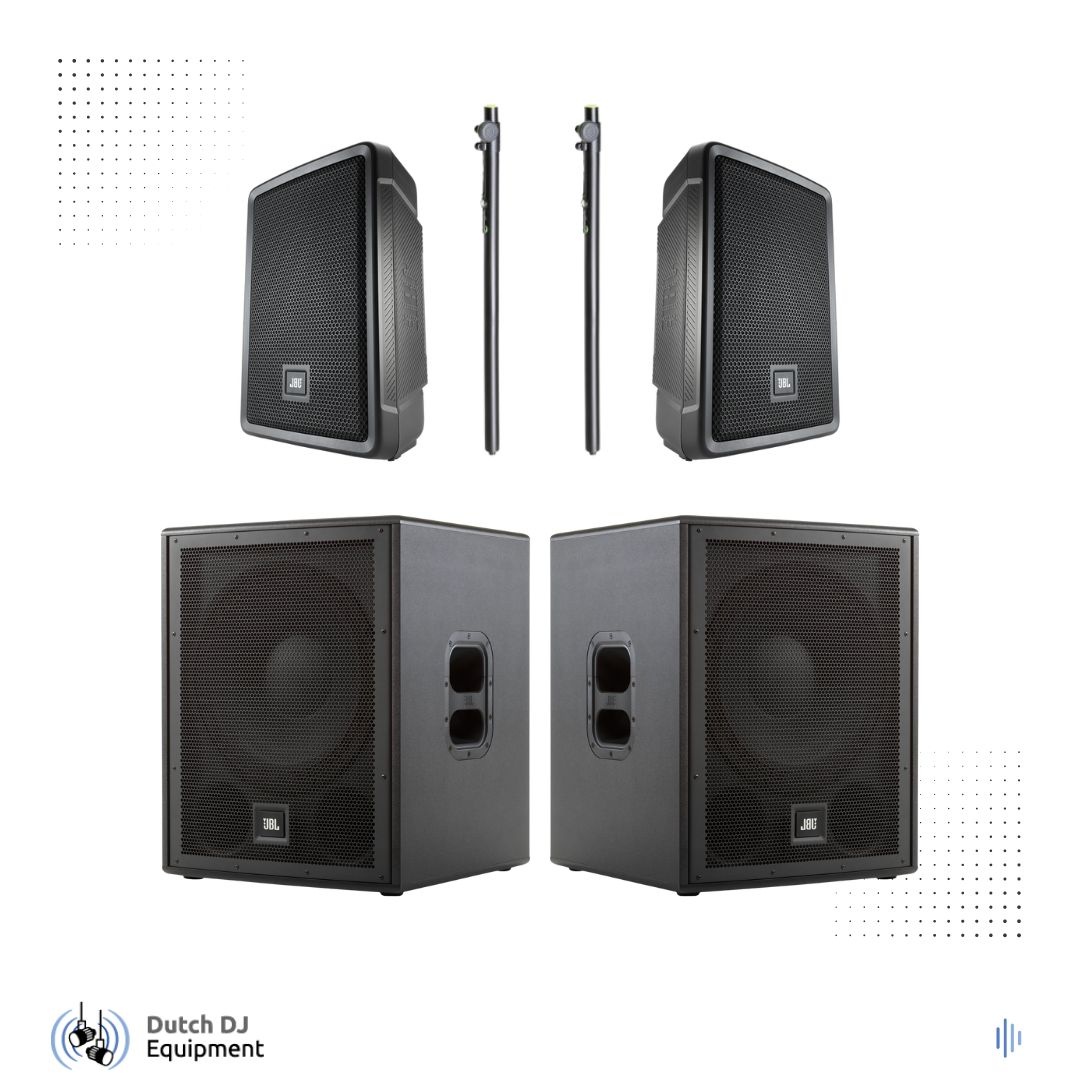 JBL IRX combi deal 2x IRX1128BT + 2x IRX115S