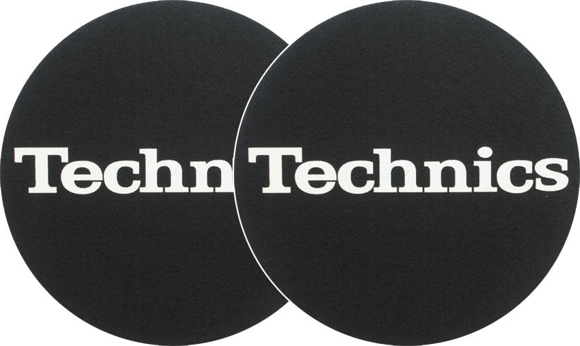 Technics slipmatten met logo