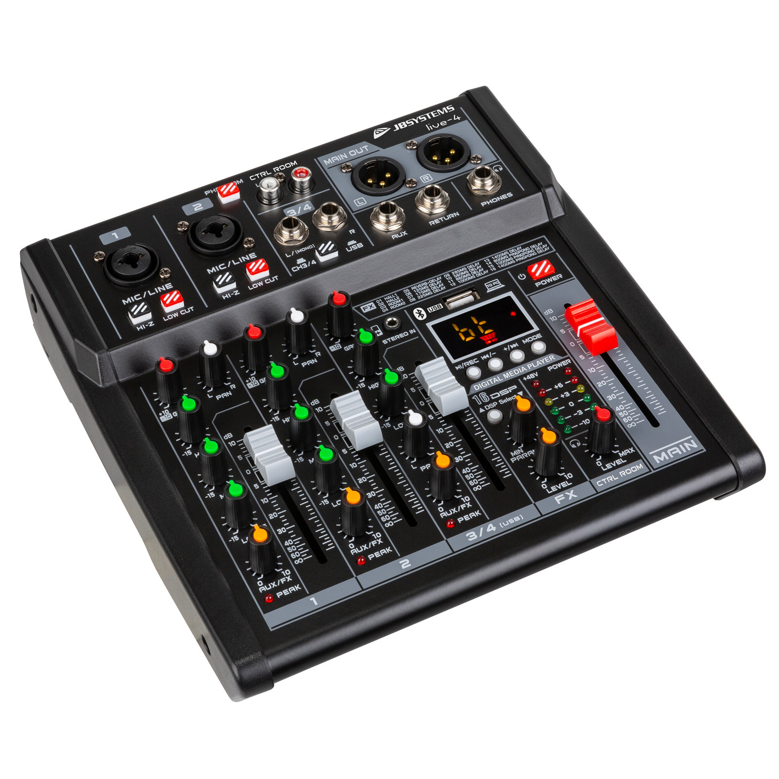 JB Systems LIVE-4 pa mixer