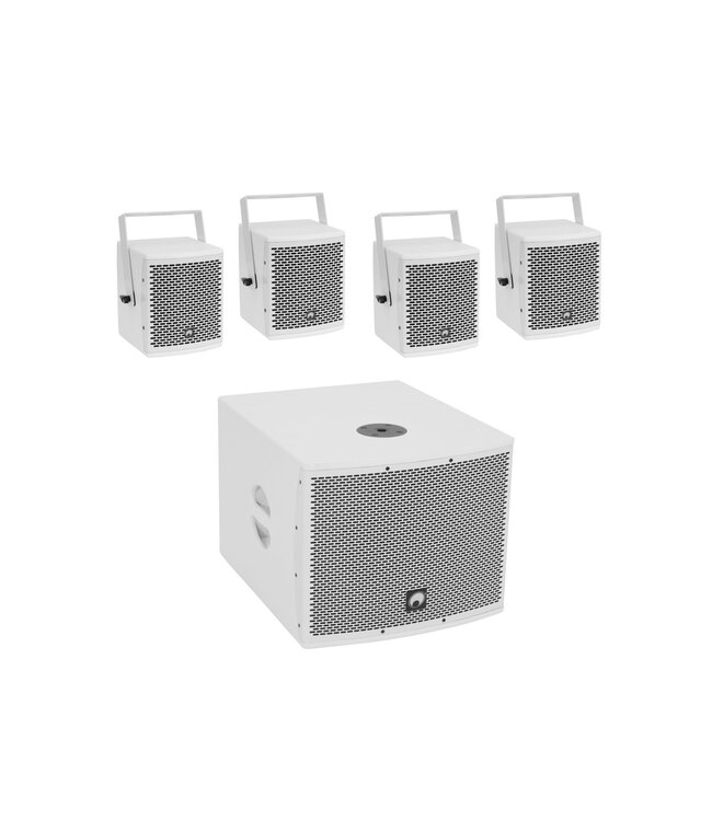 Omnitronic Molly geluidsset 4x molly-6 1x 12A sub