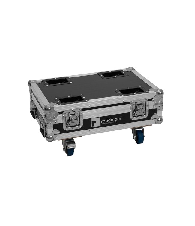 ROADINGER Flightcase 8x AKKU Mini IP UP-4 QCL Spot MK2 with charging function