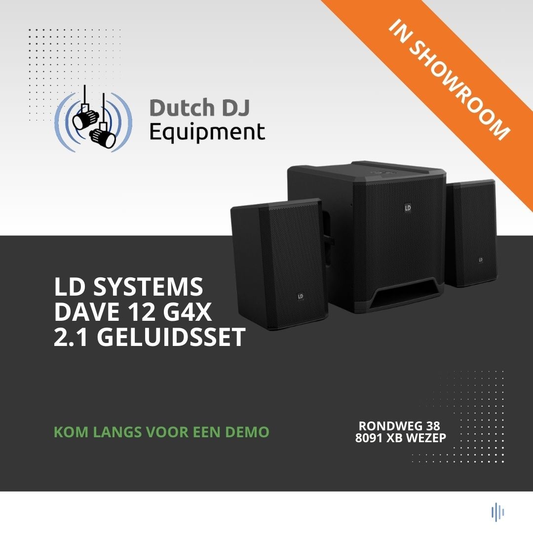 LD Systems DAVE 12 G4X 2.1 speaker set