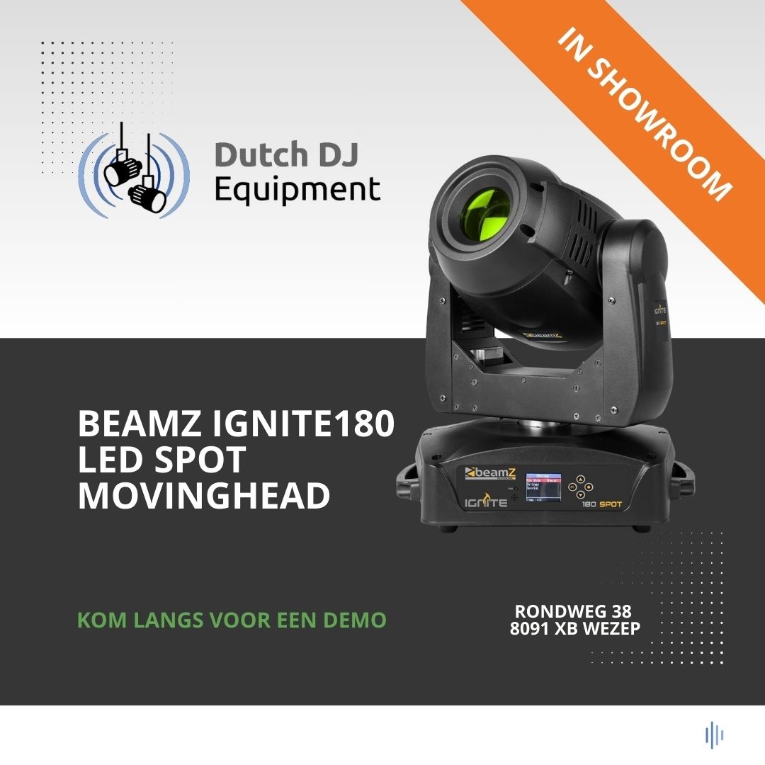 Beamz IGNITE 180 LED Moving Head 180W Spot