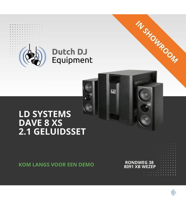 LD systems Dave 8 XS draagbaar PA-systeem