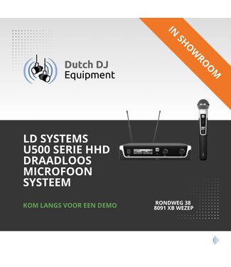 LD Systems U500 serie HHD draadloos microfoon systeem