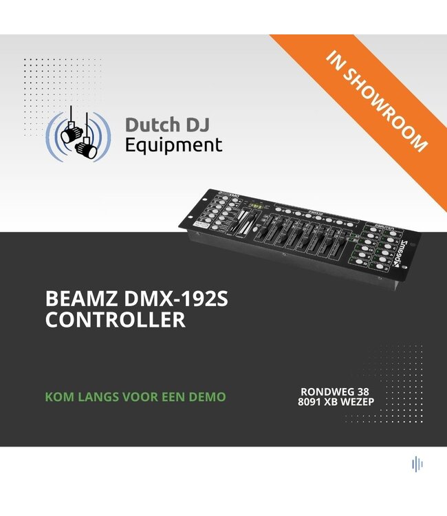 Beamz DMX-192S Controller 192-Channel