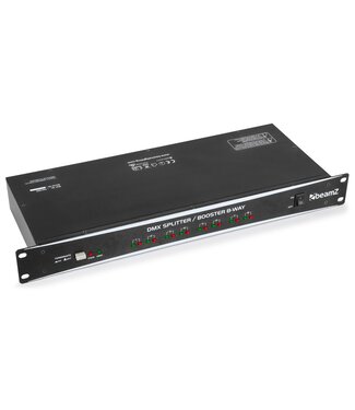 Beamz DMX8 Splitter / Booster 8-way