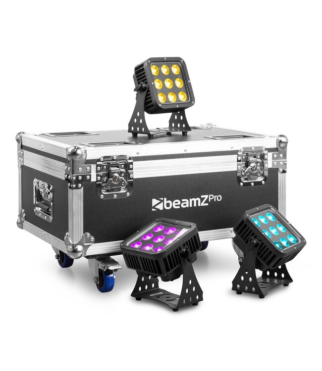 Beamz FL72 flightcase 8x Starcolor72