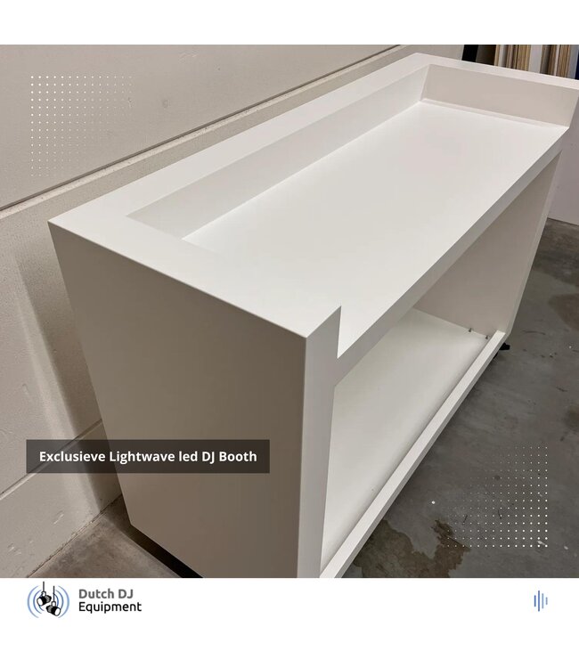 DDEQ High value exclusive Lightwave DJ booth - op bestelling gemaakt. Vraag om een demo