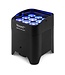 Beamz 8x BBP59 accu uplight SET in flightcase