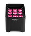 Beamz 8x BBP48 accu uplight in flightcase