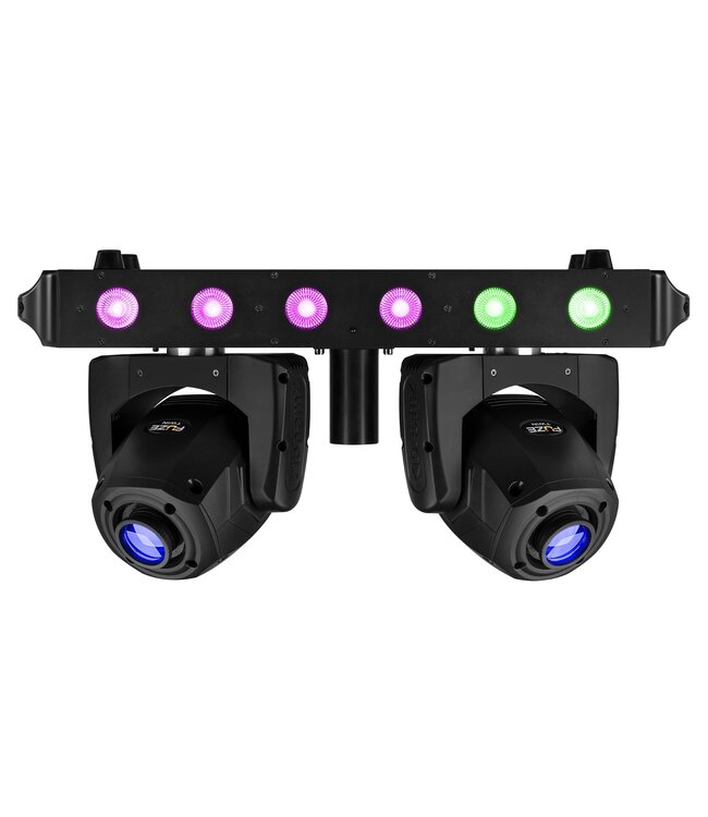 Beamz Fuze Twin spot LED Movinghead Bar