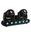 Beamz Fuze Twin spot LED Movinghead Bar
