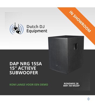 DAP DAP NRG-15SA 15'' actieve subwoofer