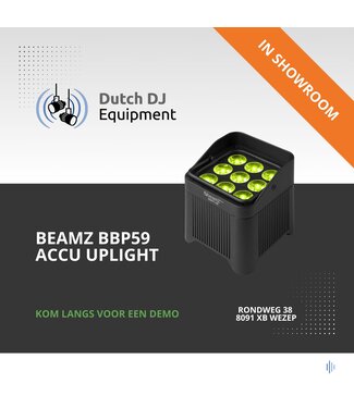 Beamz BBP59 accu uplight