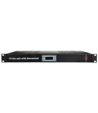 Showgear Showgear 4-weg, 1HE Ventilator Unit Temperatuur