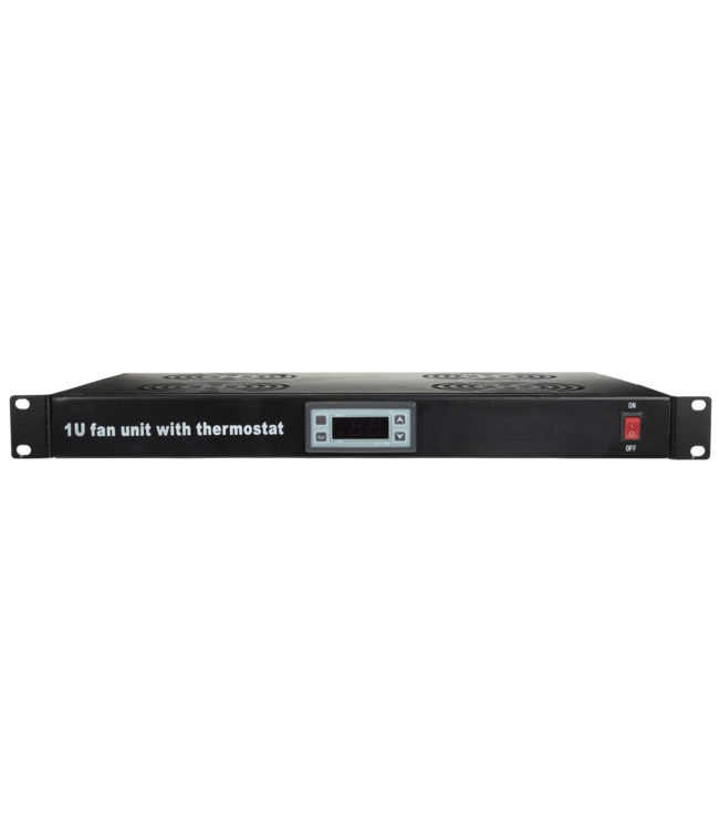 4-weg, 1HE Ventilator Unit Temperatuur