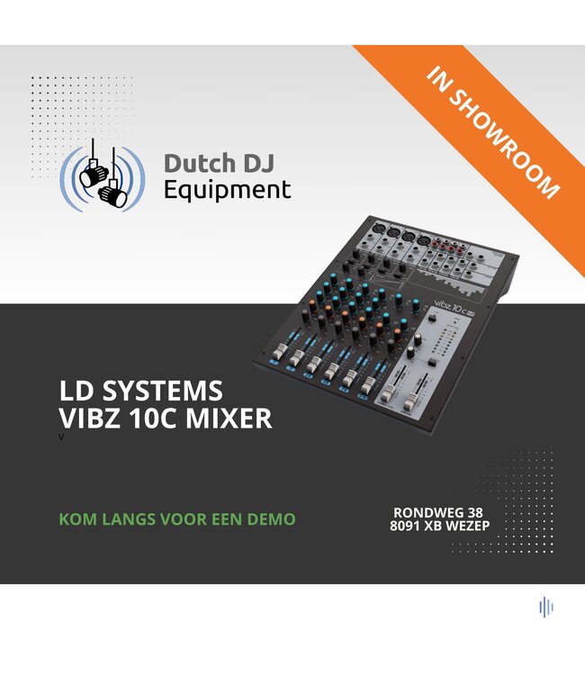 LD Systems VIBZ 10 C mixer