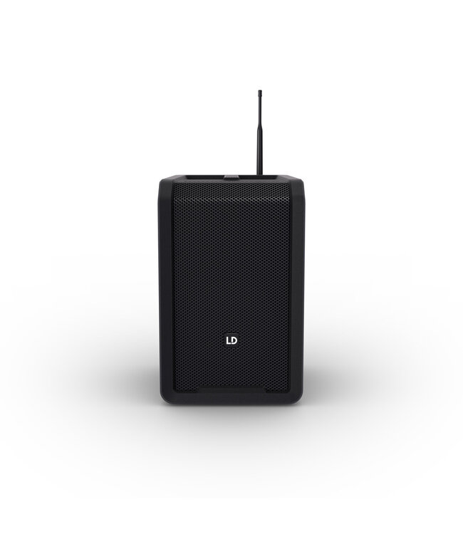 LD Systems ANNY® 8 HHD accu speaker met 1 draadloze microfoon stage black