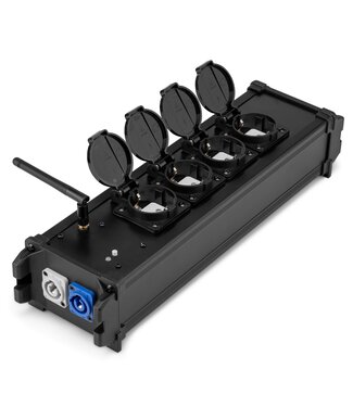 PD-Connex PSB50 Power Splitter Box P-Con IN/OUT met draadloze dmx