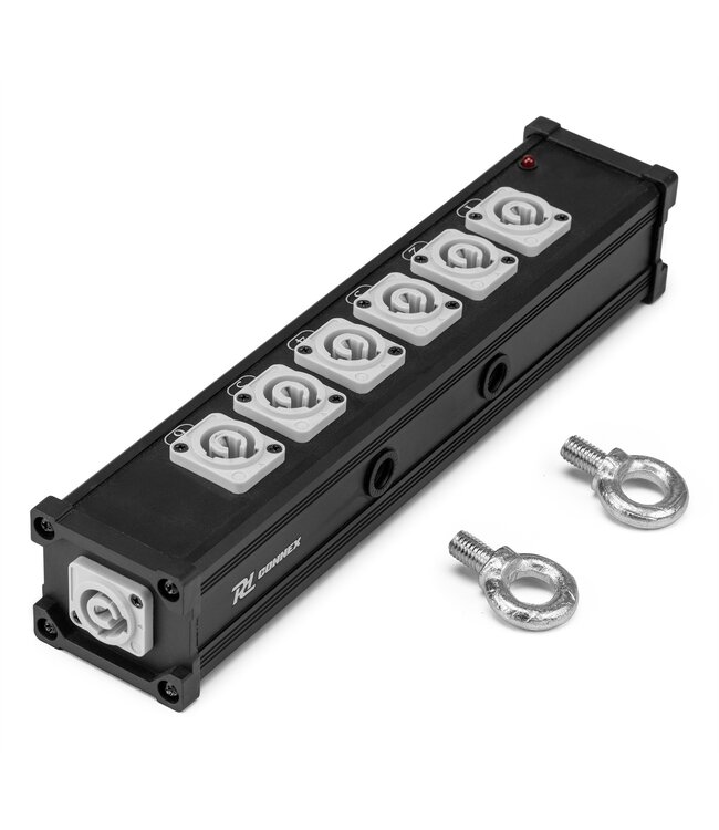 PD connex SB27 Power Splitter P-Con IN – 7x P-Con OUT