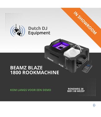 Beamz Blaze 1800 verticale rookmachine