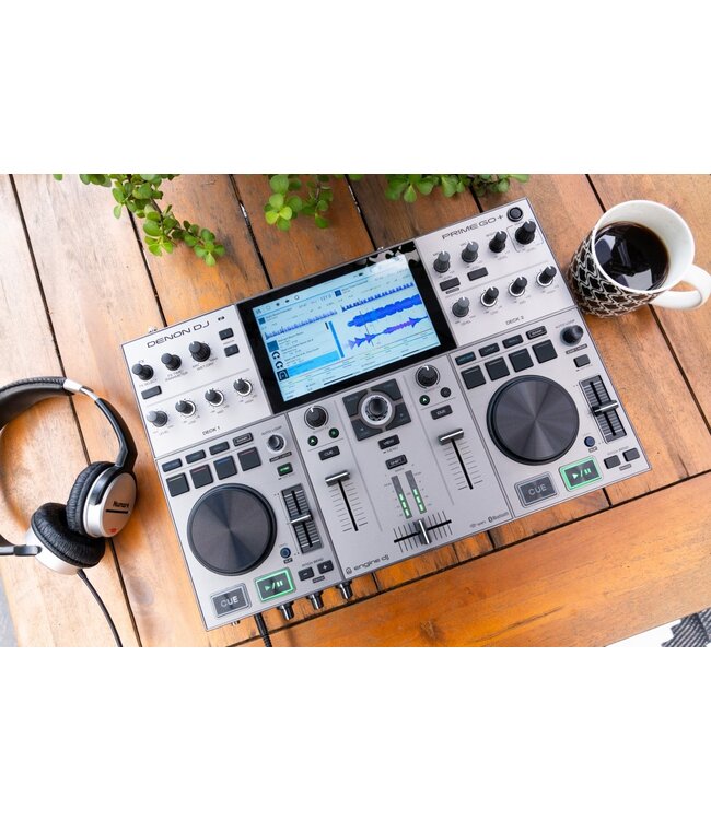 Denon DJ prime go+ Standalone DJ controller op accu